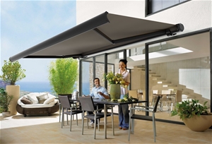 4m x 3m Retractable Folding Arm Awning H