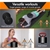 Kettlebell Set 20kg Adjustable Weight Lifting Dumbbell Push Up BLACK LORD