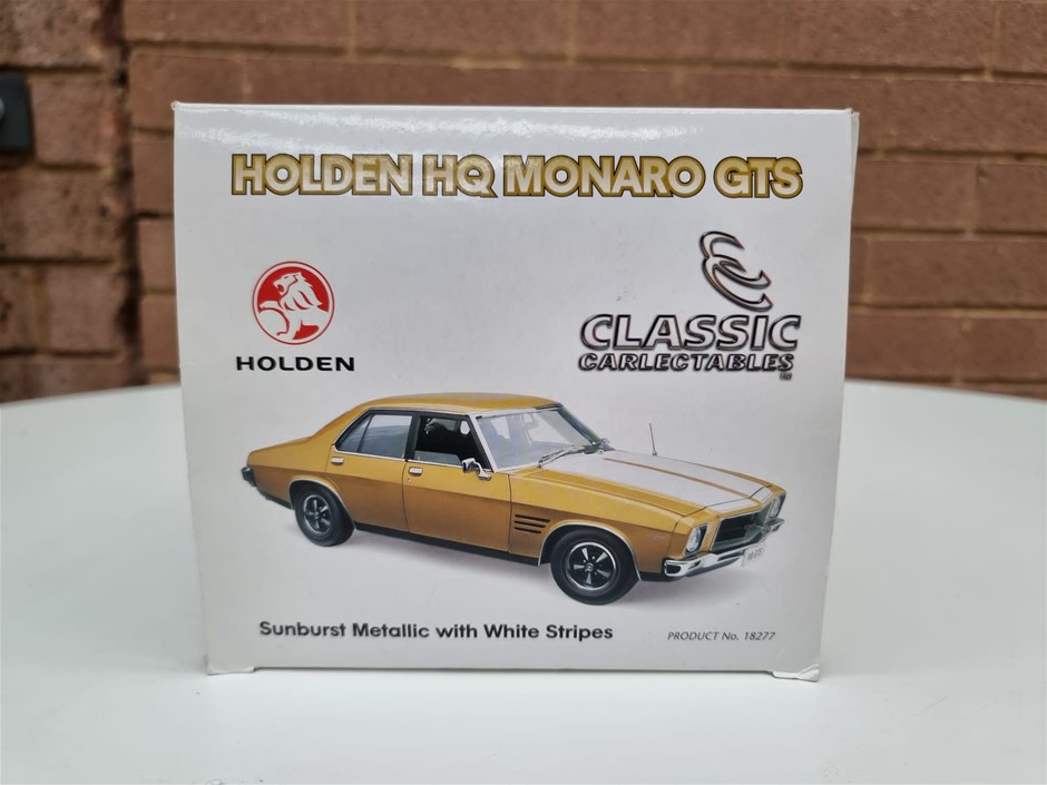 “Sunburst Metallic” Holden HQ Monaro GTS Sedan 1/18 Scale Model Car