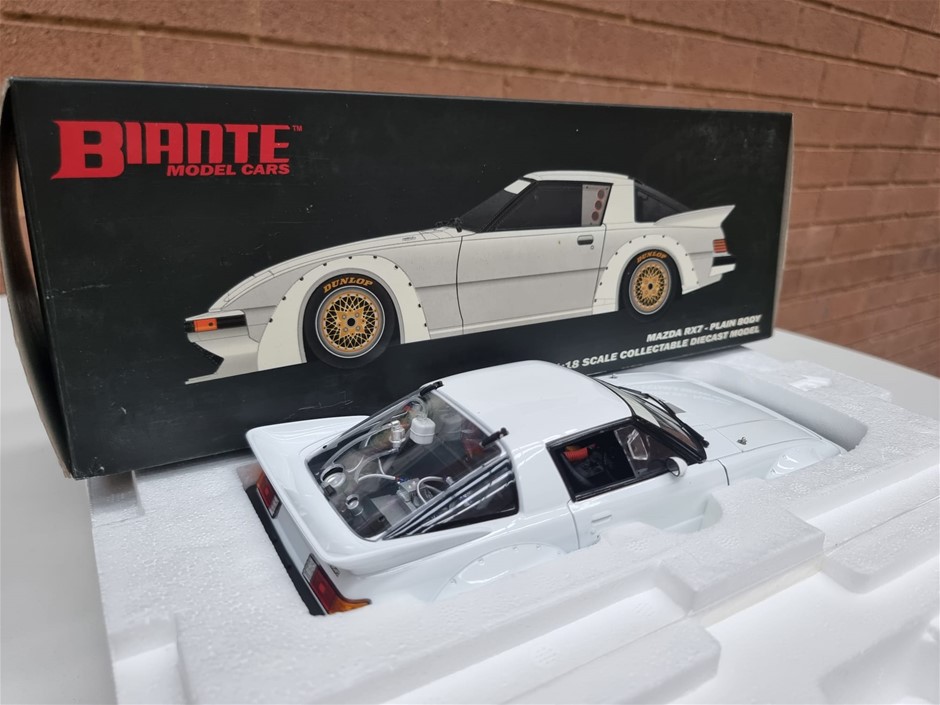 White” Mazda RX-7 Plain Body White Group-C Touring Car 1/18 Model Car  Auction (0045-2547106) | Grays Australia