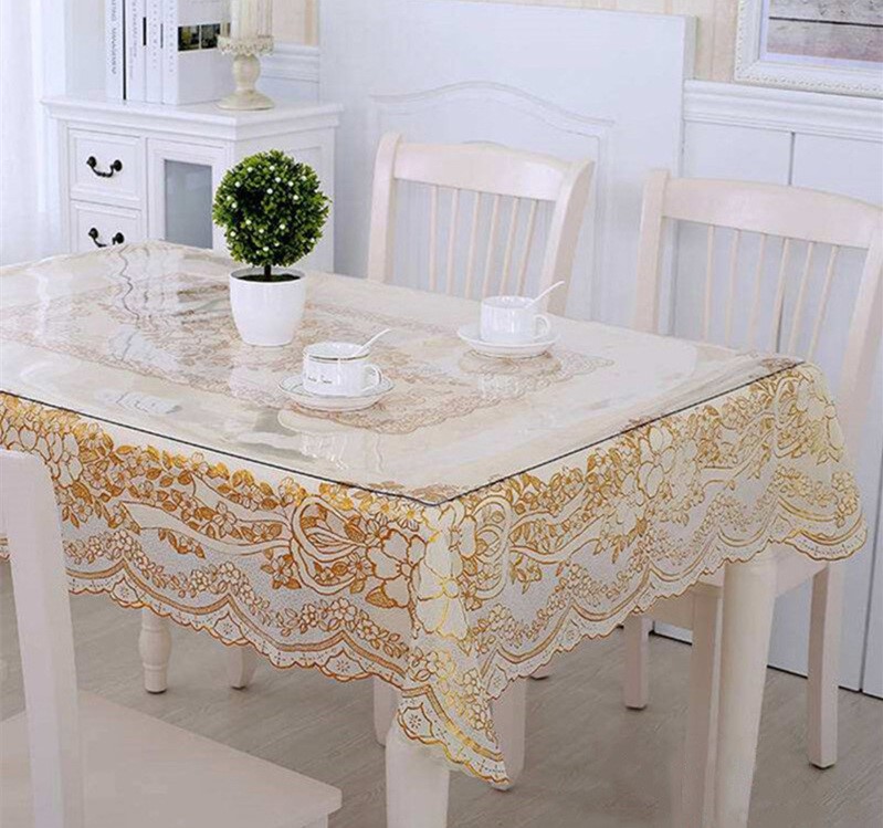 PVC Tablecloth Protector Table Cover Din