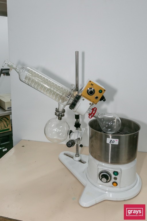 Rotary Evaporator with Coil Condenser Auction (00805050403) Grays