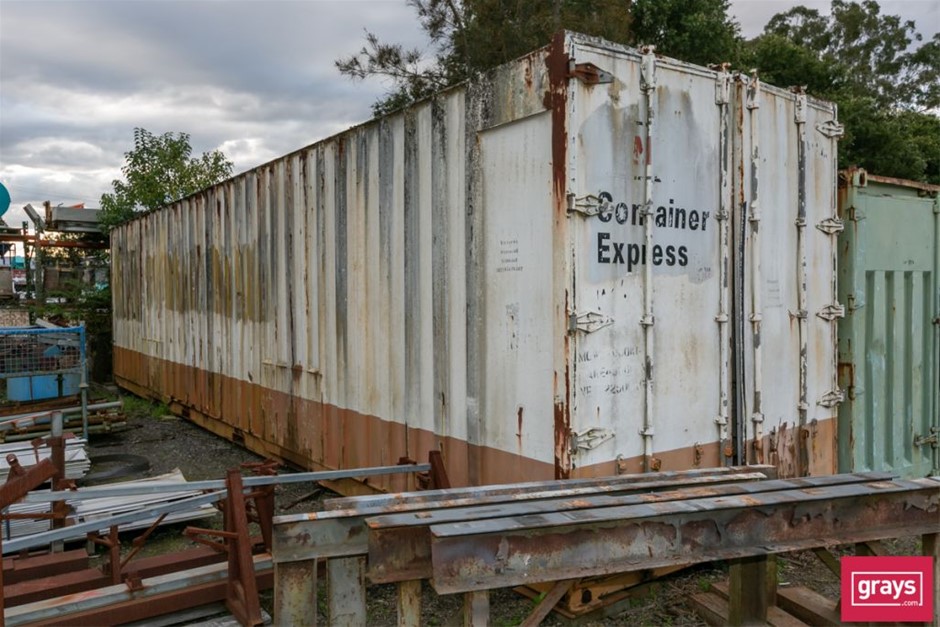 40' High Cube Shipping Container Auction (03385050079) Grays Australia