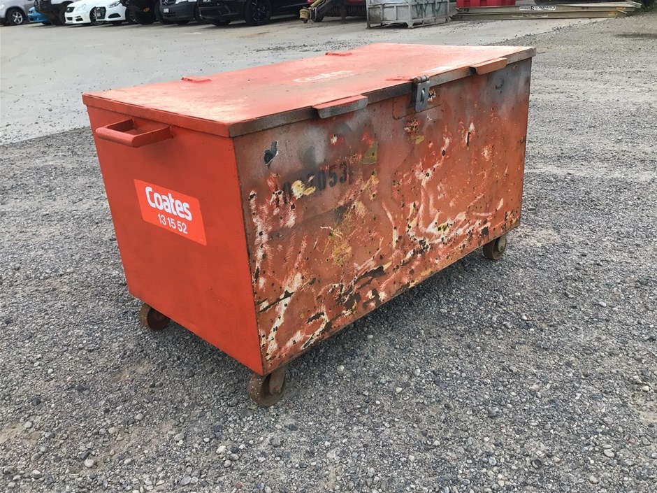 Heavy Duty Metal Storage Box Auction (00023023501) Grays Australia