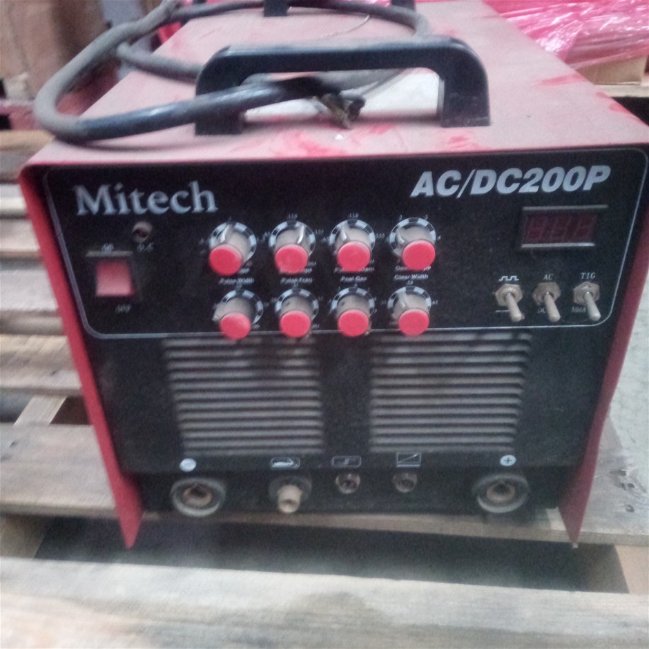 Mitech ACDC 200-P TIG welder Auction (0071-3023512) | Grays Australia