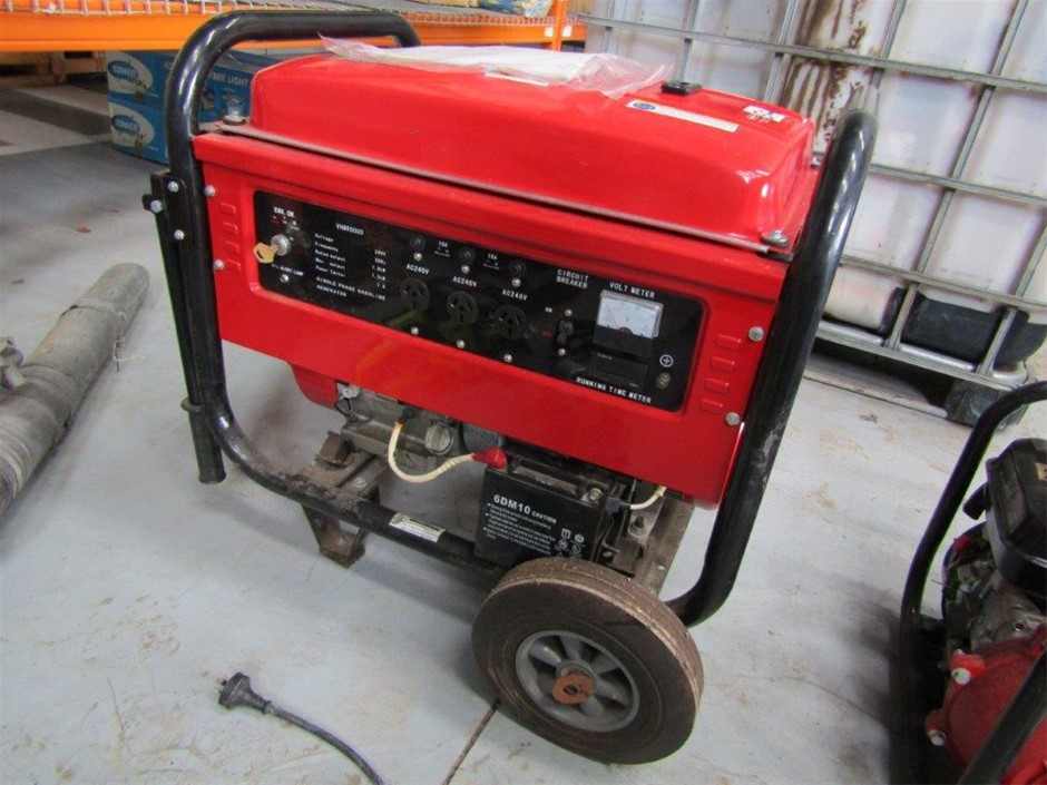 Petrol Powered Generator Auction (05745050246) Grays Australia