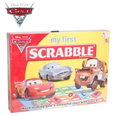 Disney Pixar Cars 2 My First Scrabble Cr