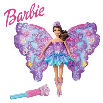 Barbie Flower 'n Flutter Fairy Doll - De