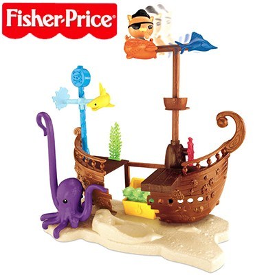Fisher Price Octonauts Kwazii's Shipwrec