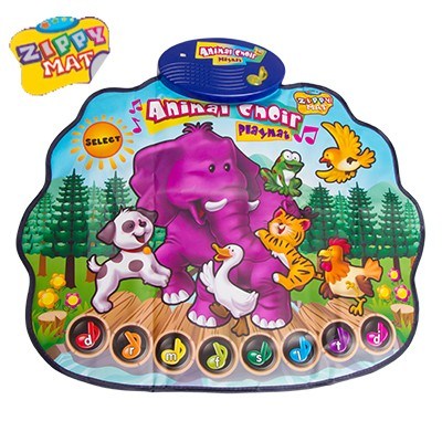 Zippy Mat Animal Choir Electronic Playma