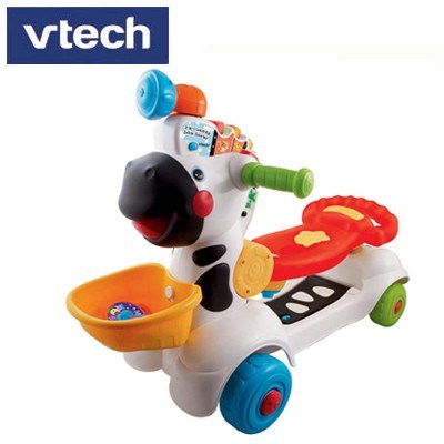 VTech Baby Animal Fun 3-in-1 Zebra Scoot