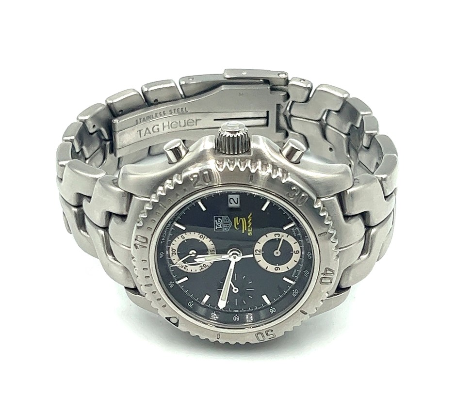 Tag heuer link ayrton on sale senna