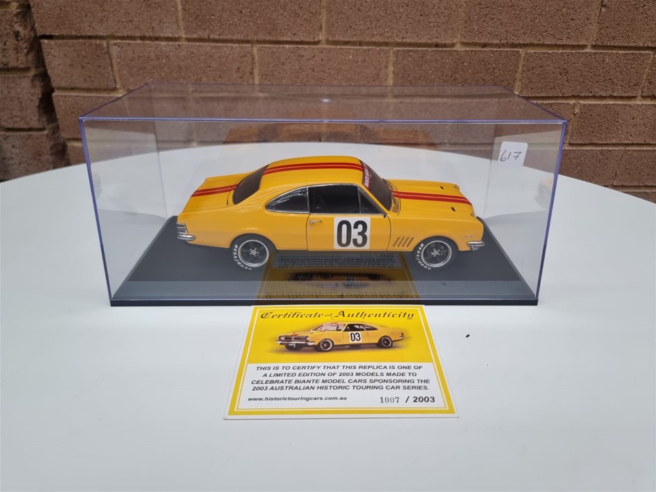 Holden HG Monaro 03, 2003 AHTCS 1/18 Scale Model Car Auction (0070