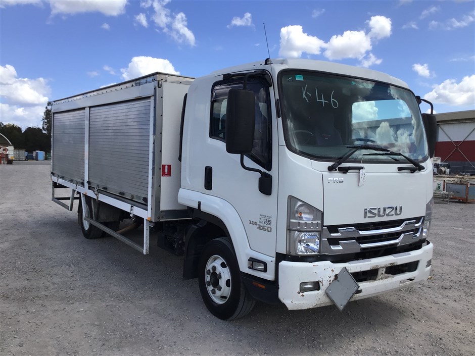 2018 Isuzu FRD600 4 x 2 Pantech Truck Auction (0001-5051129) | Grays ...