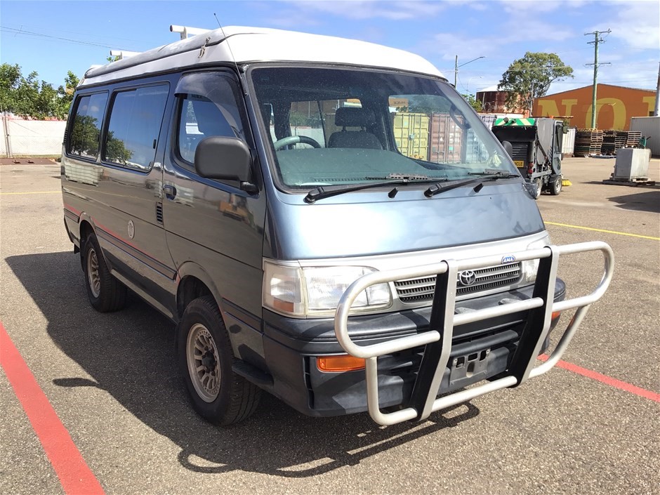 TOYOTA HIACE POP TOP CAMPER VAN (IMPORT) Auction (000150081176) Grays Australia