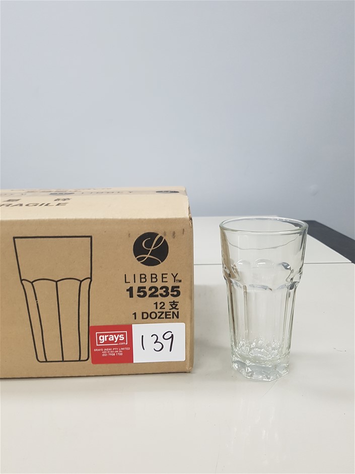 Libbey GIBRALTAR COOLER 355ml (pack of 12) Auction (00915050871) Grays Australia