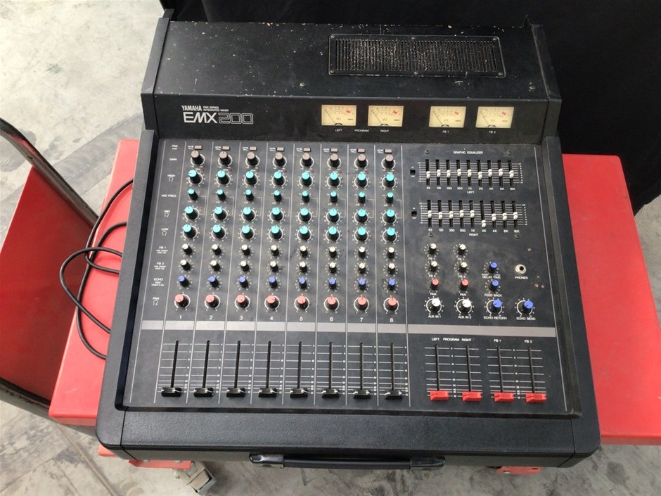 Yamaha EMX200 Audio Mixer Auction (0014-3023820) | Grays