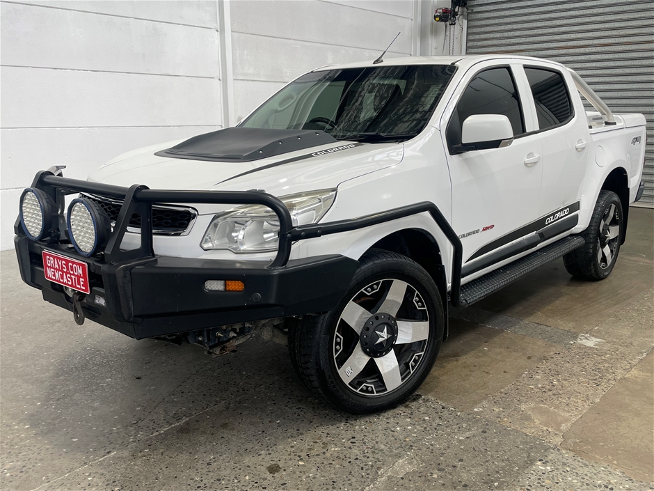 2016 Holden Colorado 4X4 LX RG Turbo Diesel Manual Crew Cab Utility