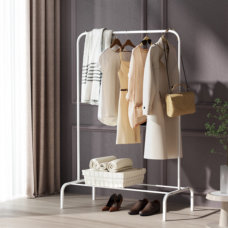 Buy Artiss Clothes Rack Coat Hat Hook Hanger Garment Rail Display Stand ...
