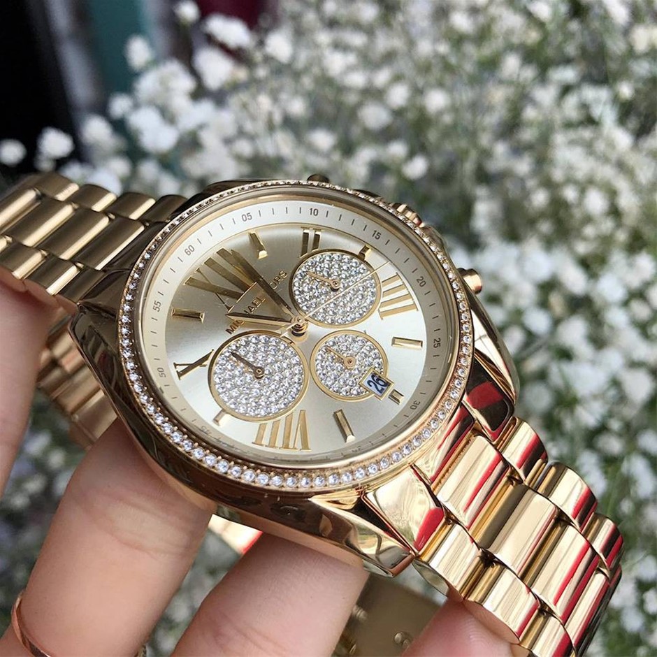 Stunning new Michael Kors Crystal Bezel Ladies Watch. Auction  (0003-2548018) | Grays Australia