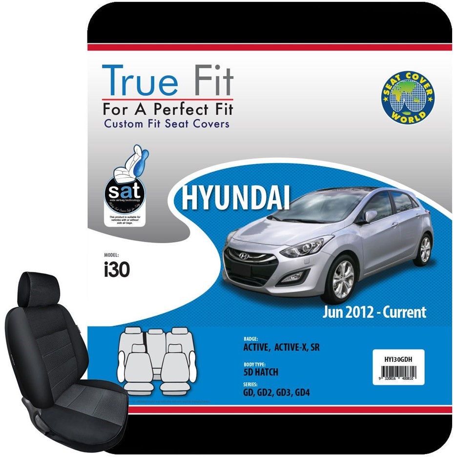 True fit deals car seat covers