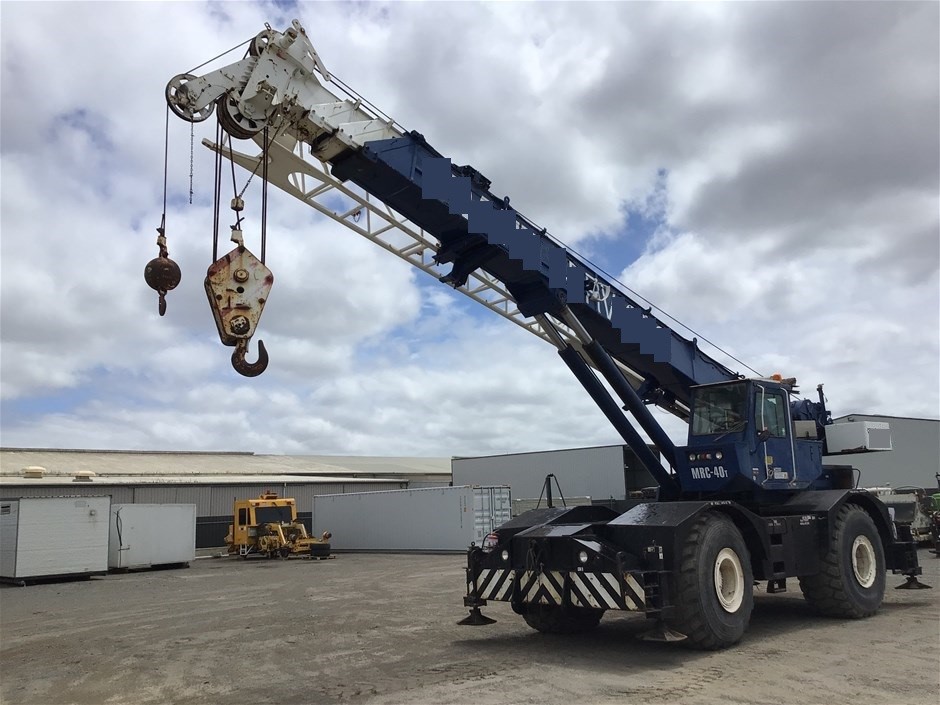 1987 Grove RT745 40Ton Rough Terrain Crane Auction (0001-8016267 ...