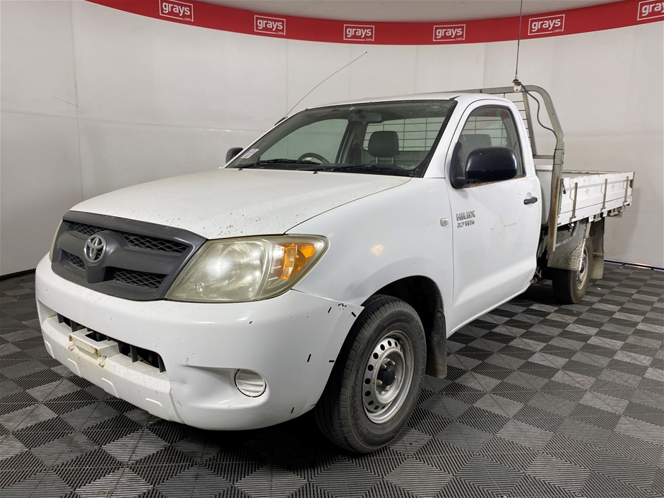 2006 Toyota Hilux 4X2 WORKMATE TGN16R Manual Cab Chassis Auction (0001 ...