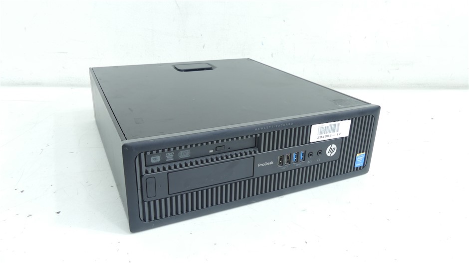 HP ProDesk 600 G1 SFF Small Form Factor (SFF) Desktop PC Auction (0002 ...