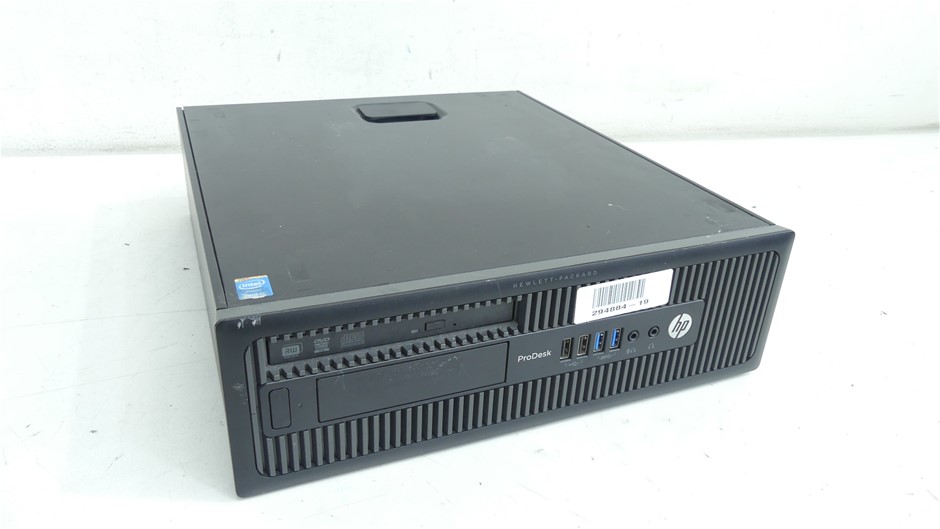 HP ProDesk 600 G1 SFF Small Form Factor (SFF) Desktop PC Auction (0002 ...