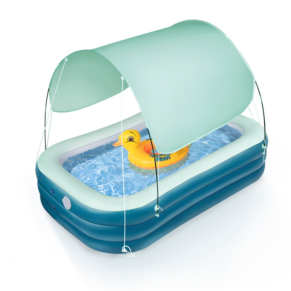 Outdoor Auto Inflatable Swimming Pool w/