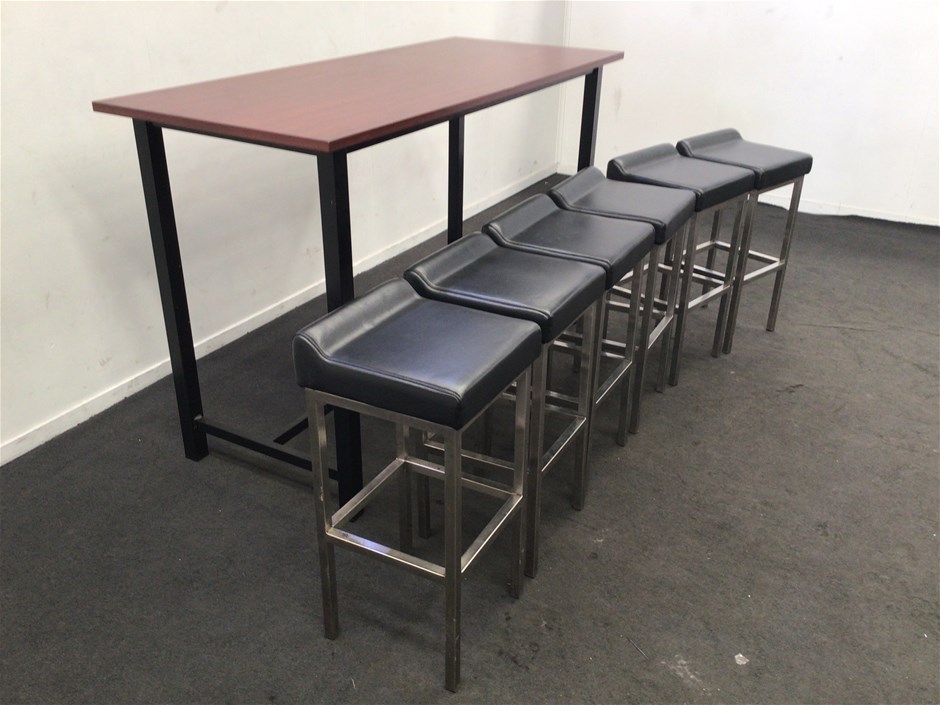 Bar Stool Table & Bar Stools Auction (00077042614) Grays Australia
