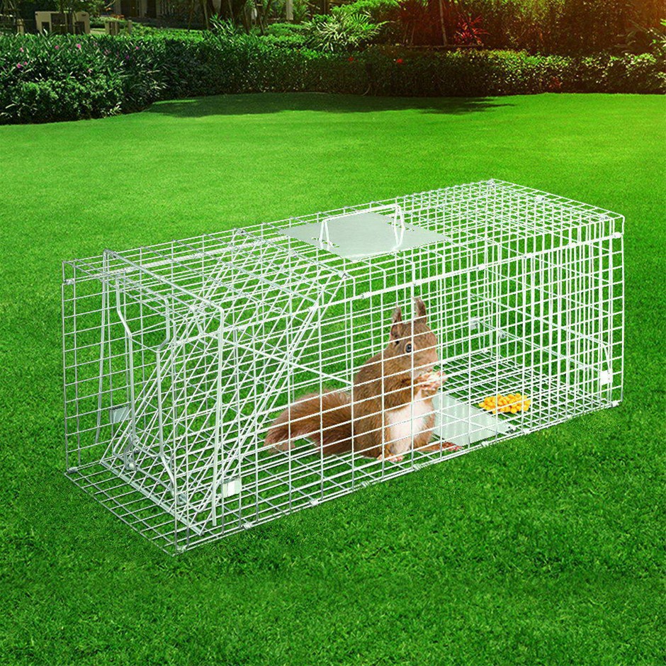 Buy Gardeon Animal Trap Humane Possum Cage Live Animal Catch Rabbit Cat  HareFox | Grays Australia
