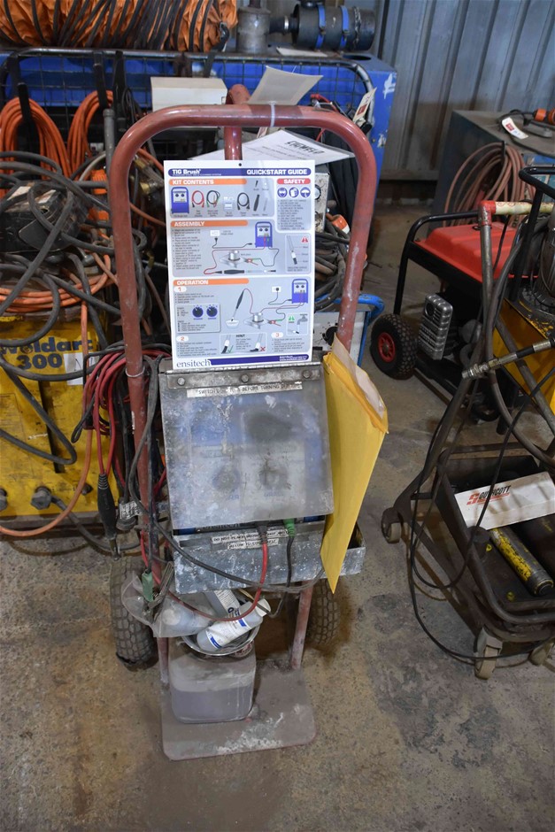 Ensitech TIG Brush TB250 Stainless Steel Weld Cleaning System Auction
