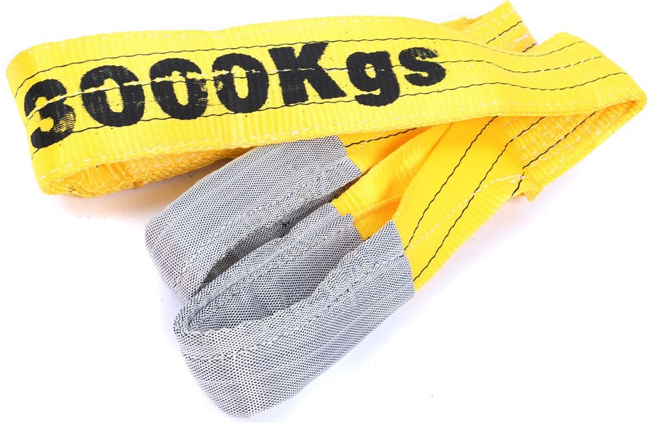 Flat Webb Lifting Sling, WLL 3,000kg x 2M (With Test Cert).