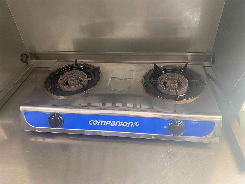 Double Burner Wok Cooker Auction (00205051263) Grays Australia