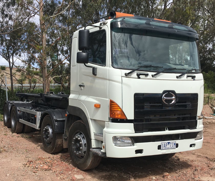 2008 Hino 410HP/1999 Volvo FL7 Hooklift Trucks & More