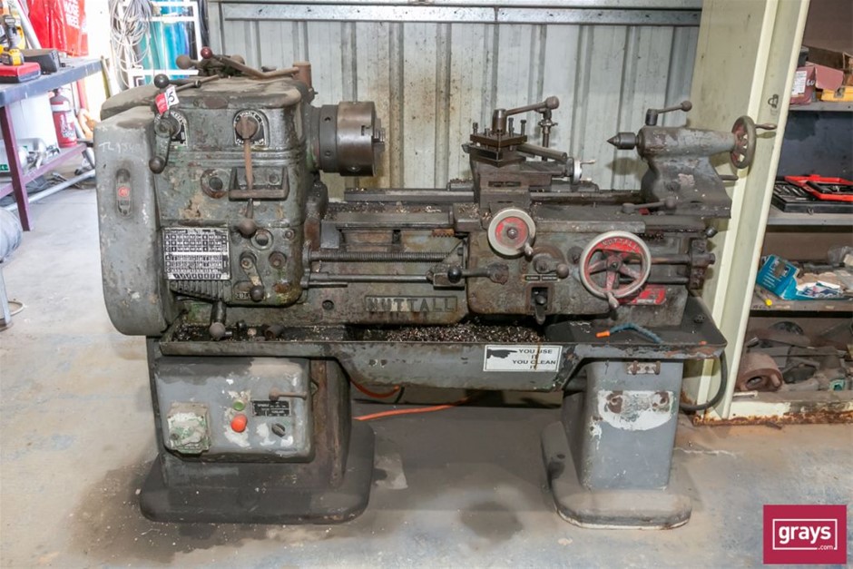 Nuttall Gap Bed Lathe Auction (00255051292) Grays Australia