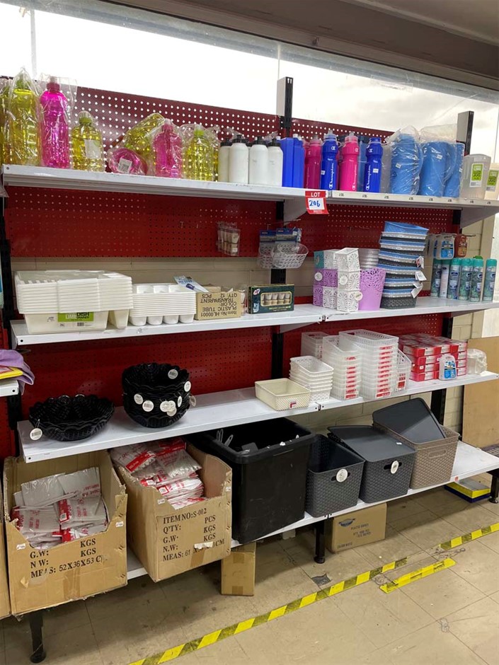 2 bays assorted Retail Homeware. Auction (0206-3024000) | Grays Australia