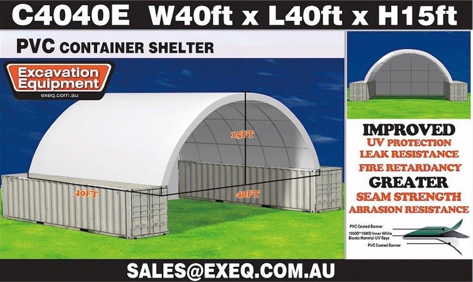 Unused Container Shelters - Perth