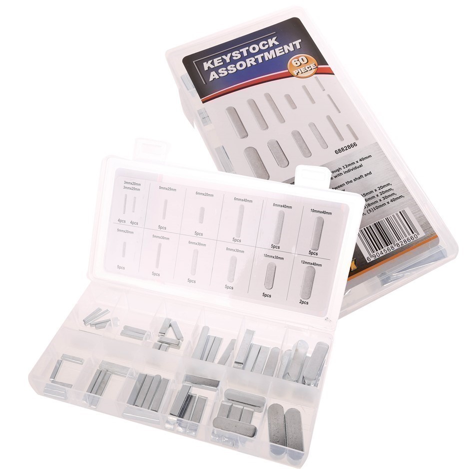 60pc Keystock Assortment, Sizes as per Image. Auction | GraysOnline ...