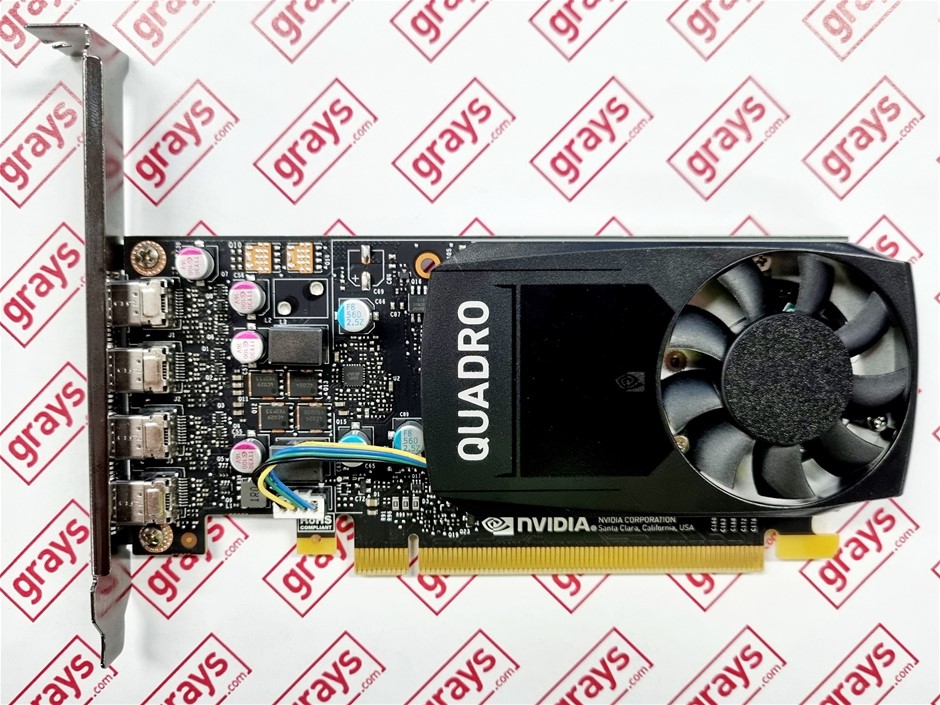 NVIDIA Geforce Quadro P620 PCIe Graphic Card Auction (00272187473