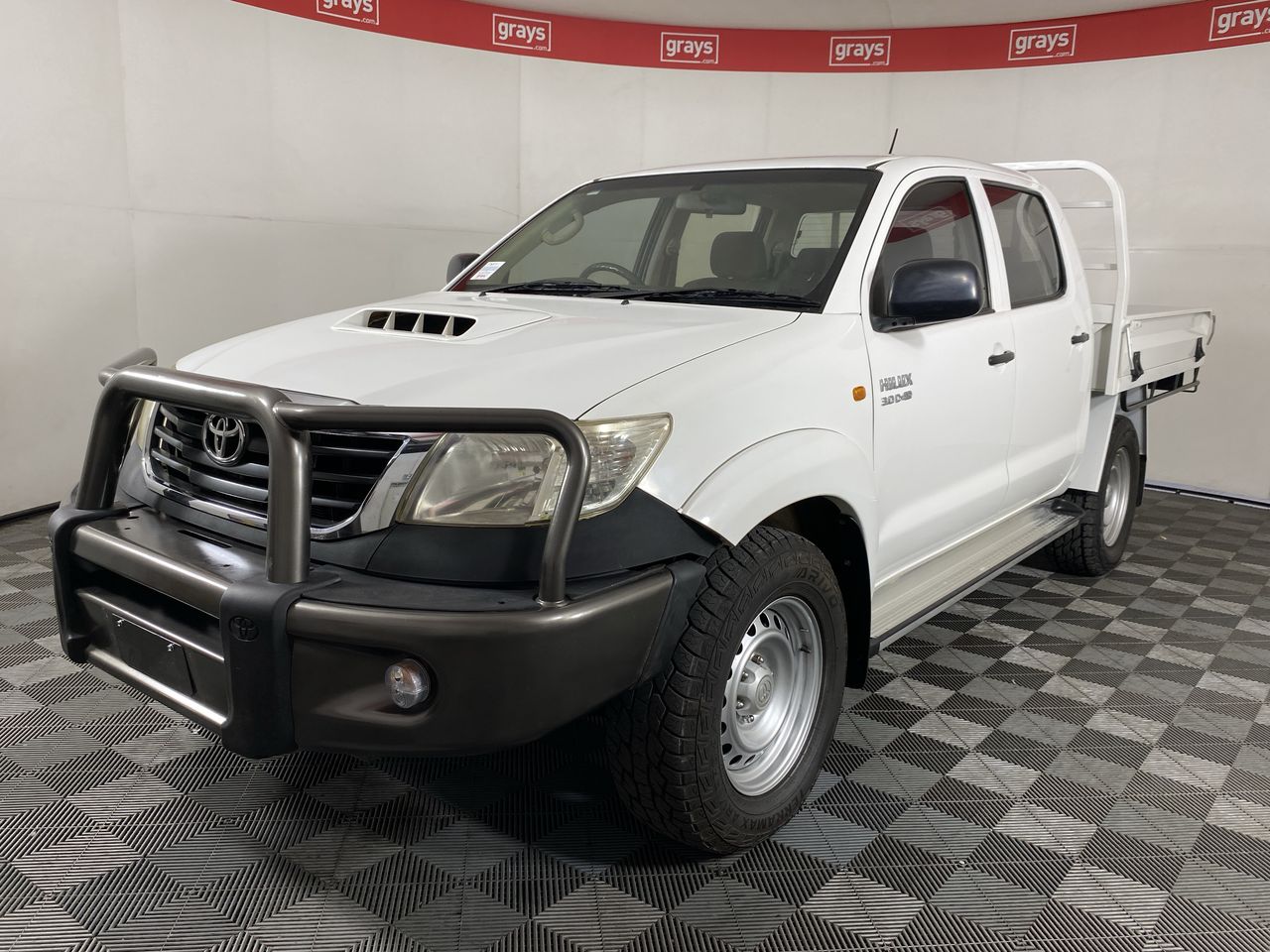 2012 Toyota Hilux 4X4 SR KUN26R Turbo Diesel Automatic Dual Cab Auction ...