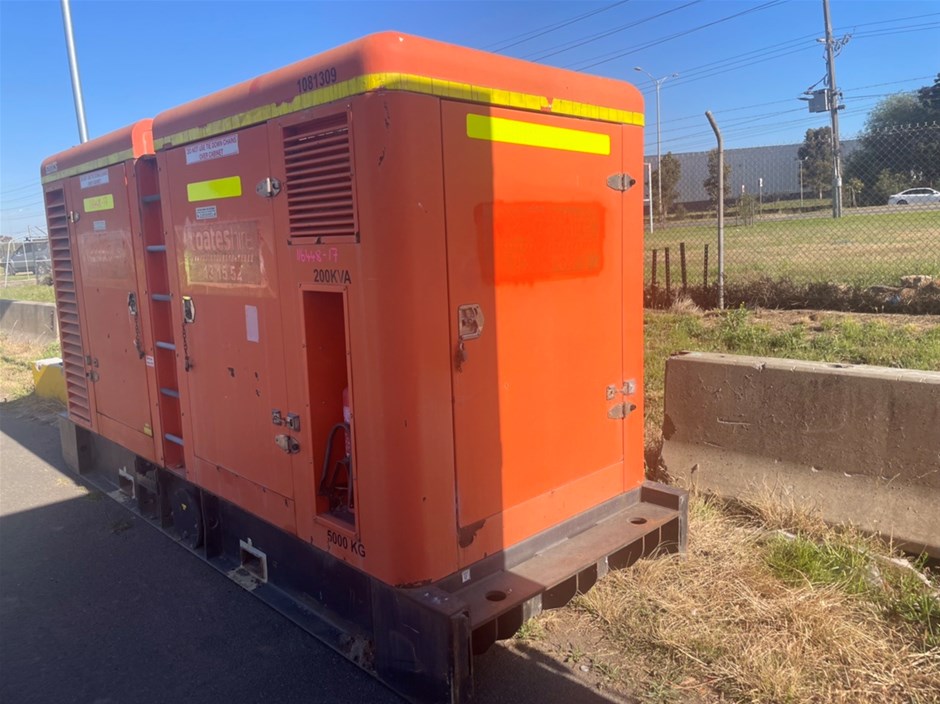 Mobile Plant & Equipment Auction - VIC Pick Up