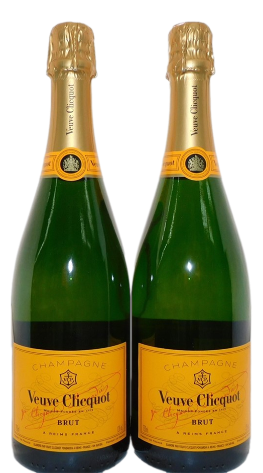 Veuve Clicquot Champagne NV (2x 750mL), 