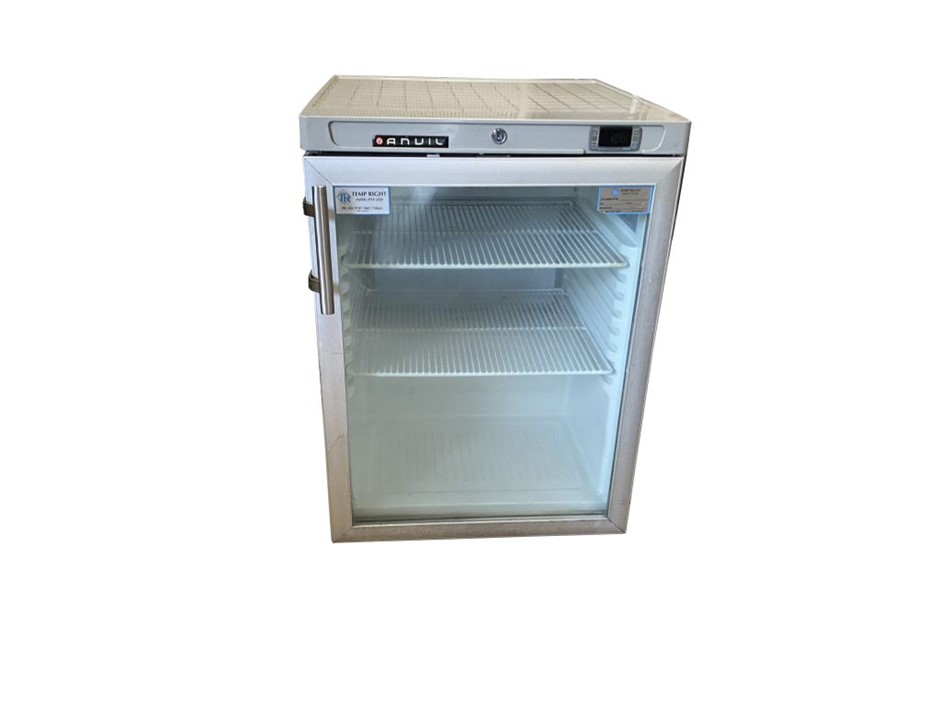 ANVIL AIRE SINGLE GLASS BAR FRIDGE Auction (00385051455) Grays Australia