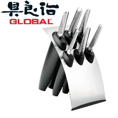 Global Millennium 7 Piece Chef's Knife C