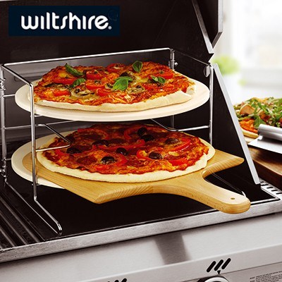 Wiltshire Bar-B Pizza Kit w 3 Pizza Ston