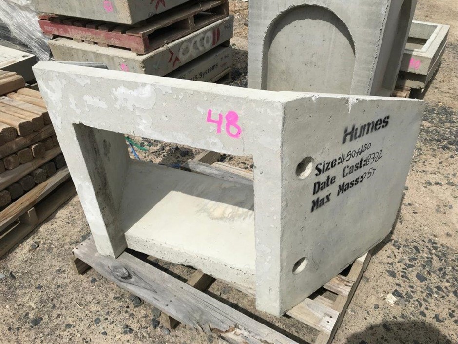 1 x Humes Concrete Pit Surround Auction (00483024355) Grays Australia