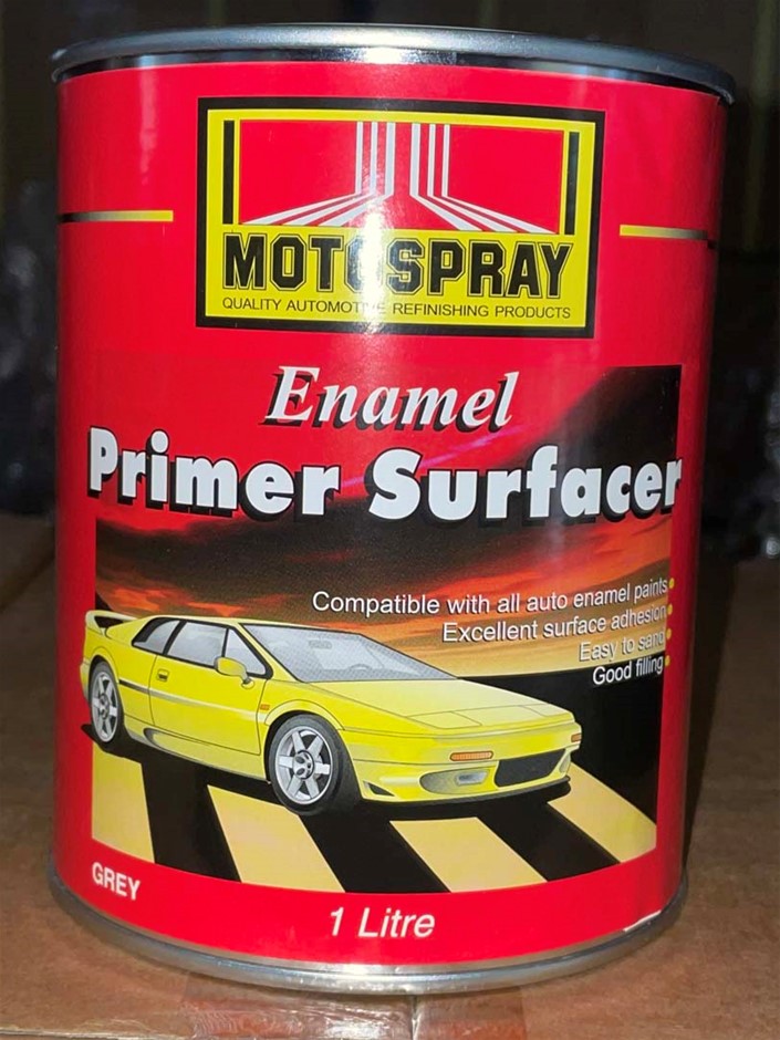 1ltr Grey Enamel Primer Surfacer Auction (00303024358) Grays Australia