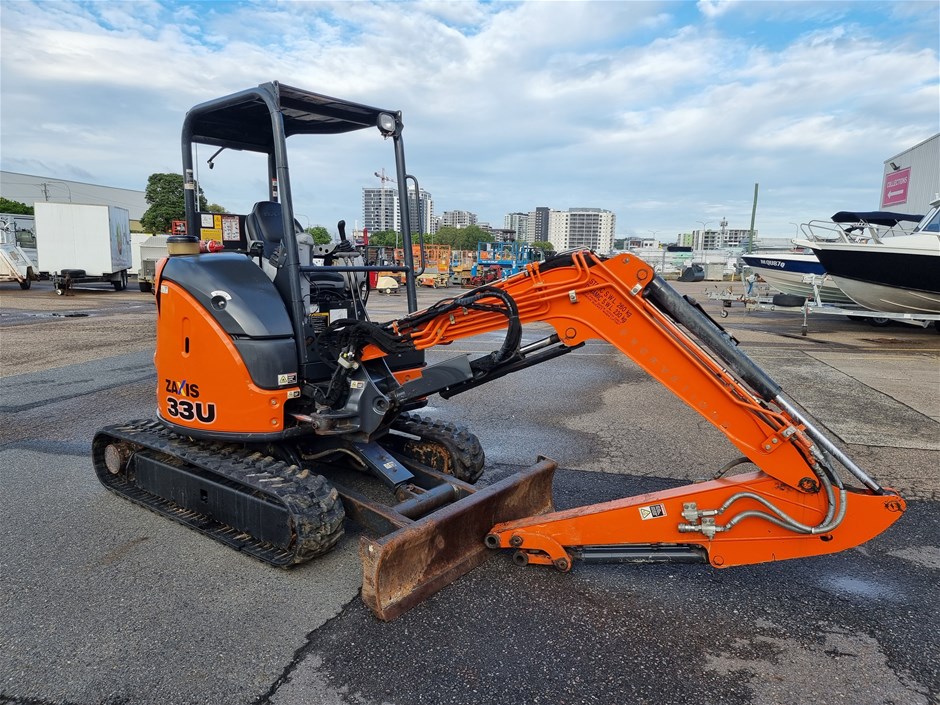 2019 Hitachi Zaxis ZX33U-5A Hydraulic Excavator